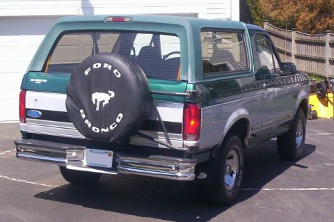 1996 Ford Bronco - From the back