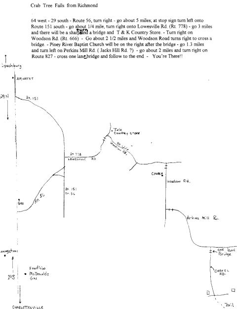 1996 Ford Bronco - map for shoe creek