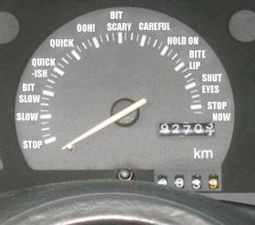 1996 Ford Bronco - Womens speedometer