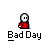 1989 Ford Bronco - This image shows a pixelated character and the text 'Bad Day'.