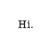 1989 Ford Bronco - Near-blank image containing only the text Hi., not a classifiable technical document.