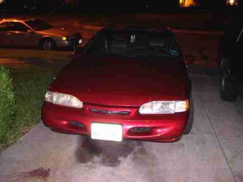 1994 Ford Thunderbird - heres some old pics the previous owner took when he first got it.