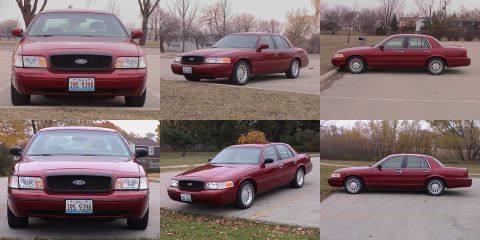 2000 Ford Crown Victoria - Mirror Caps Collage - November 5, 2005