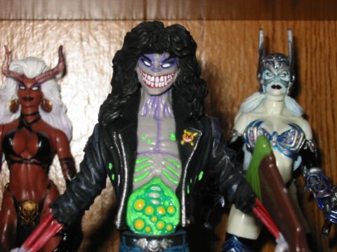 1991 Ford Bronco - Three fantasy action figures are displayed together, with a watermark visible in the lower right corner.