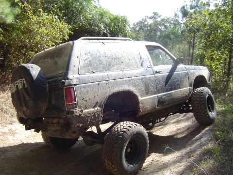 1992 Chevrolet S10 - IFS flex on its last run before Its no longer mine :(
