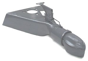 1987 Ford Bronco - A trailer hitch coupler is shown with a SuperMotors logo visible at the bottom.