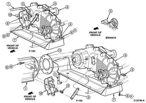 1983 Ford Bronco - TSB 91-14-15 TRANSFER CASE - BORG WARNER 1345 - REVISED SHIFT CONTROL LEVER INSTALLATION PROCEDURE - 4X4 VEHICLES Publication Date: 07/11/9…
