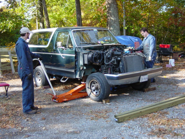 11/5/05 -- time for the body and frame to part ways, after only 15 or so years.