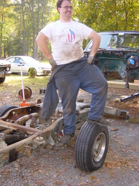 1991 Ford Bronco - "Hey, look! It's Captain Morgan!" Yes, he actually said that. He's got the pose off the bottle down pretty well, too. You should probably h…