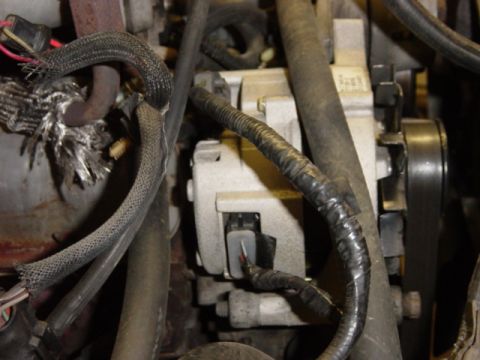 1991 Ford Bronco - Brand new alternator #2, installed one month before I discovered how disgustingly easy it would've been to swap over to a 130A G3 instead.…