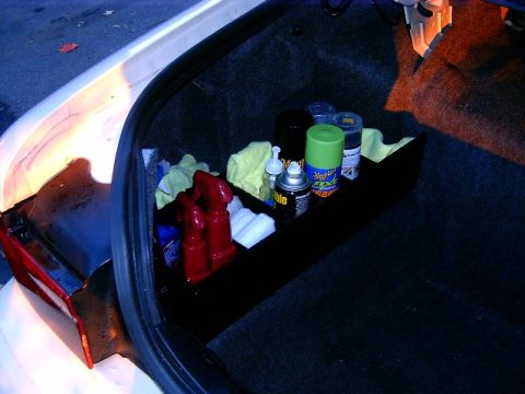 1996 Mercury Grand Marquis - Just a little organizer I made to hold some "on the fly" detailing stuff
