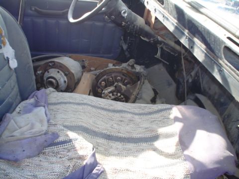1981 Ford Bronco - the cab. there is a huge drop out 3rd member on the drivers floor. I saw a stamp in the diff inside that had 1969 and nothing else