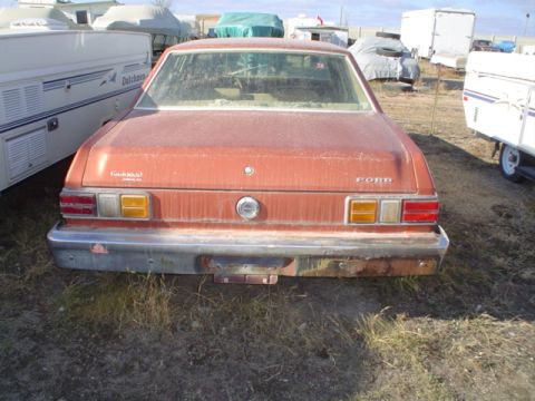 1968 Ford Mustang - tail end of a 76 granada