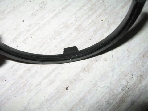 1976 Ford F-150 - here is the old main seal, looks okay still