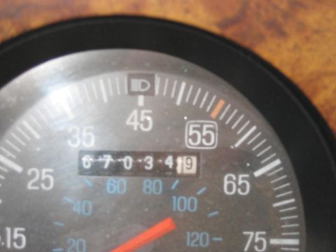 1988 Ford Ranger - The speedometer shows an odometer reading of 67,034.9 miles.