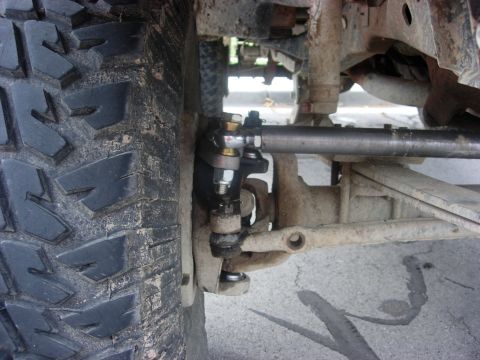 1987 Ford Bronco - This image shows the steering and suspension components of an off-road vehicle, not a 1987 Ford Bronco.