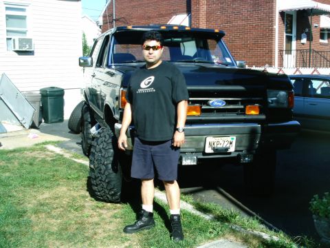 1989 Ford Bronco - HAPPY CAMPER WITH MY NEW SUPER SWAMPER IROK'S