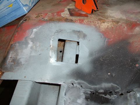 1978 Ford Bronco - Floors cut out in preparation for new metal