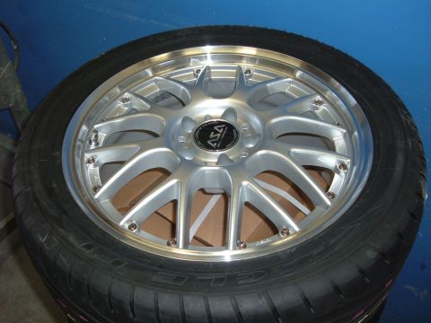 1995 Ford Taurus - New wheels and tires for my car. 17" ASA 235/45/z17 Goodyear FI
