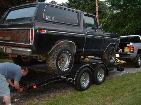 1978 Ford Bronco - i got off e-bay live in md and it was in nj.