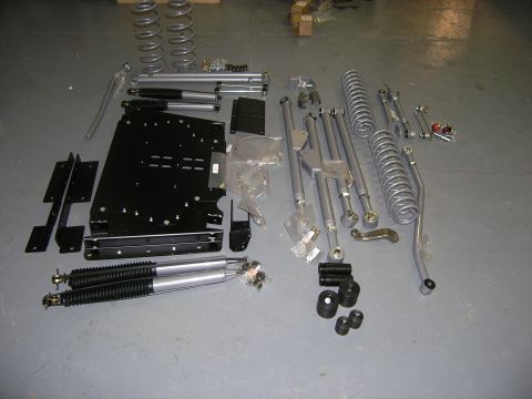 2001 Jeep Wrangler - RE 5.5" Long Arm kit w/ RE Mono shocks