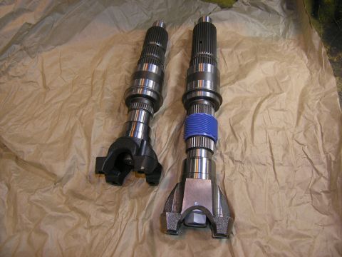 2001 Jeep Wrangler - AA shaft vs. Teraflex