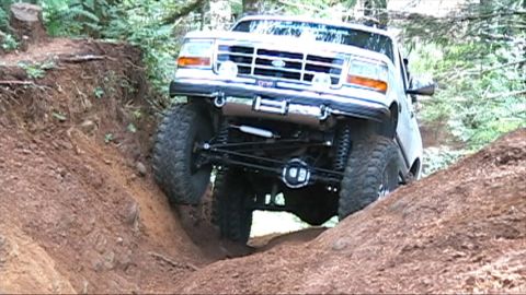 1996 Ford Bronco - Mark Testing SAS Installation on TSF Can-Opener 9/11/2005