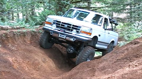 1996 Ford Bronco - Mark Testing SAS Installation on TSF Can-Opener 9/11/2005