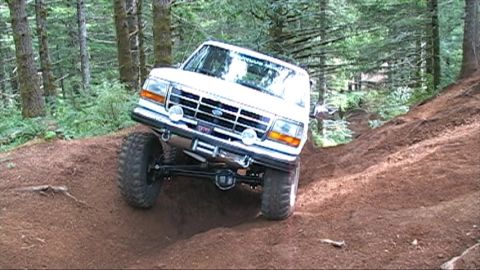 1996 Ford Bronco - Mark Testing SAS Installation on TSF Can-Opener 9/11/2005