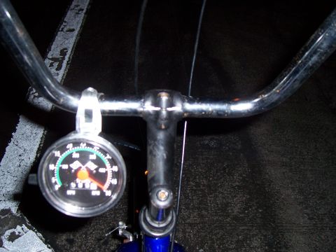 1991 Ford Probe - Burying the 50-mph speedometer on my Stingray.