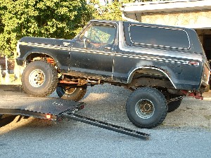 1978 Ford Bronco - lift kit
