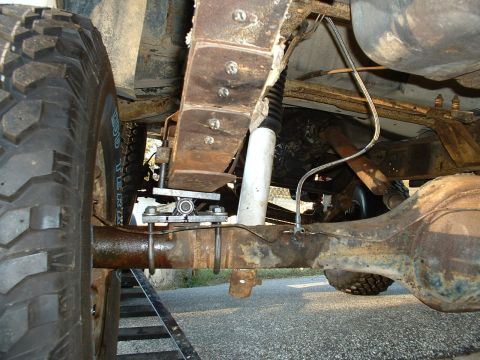 1978 Ford Bronco - leaf spring rockers