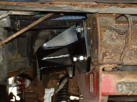 1978 Ford Bronco - rear flip down hanger