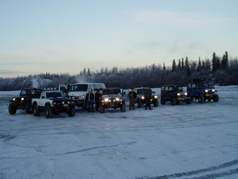 2000 Ford E350 - Group at Knik.