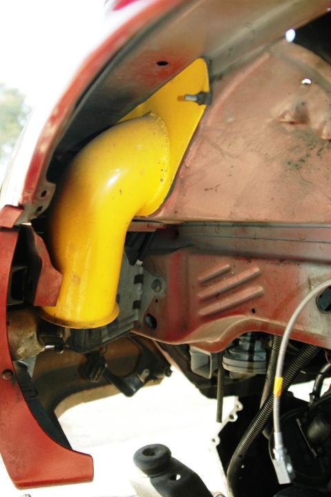 1991 Ford Taurus - Intake Horn Installed
