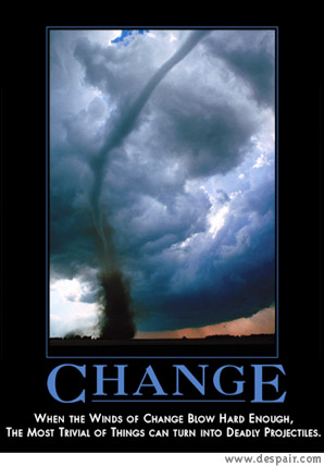 2001 Ford Crown Victoria - A powerful tornado forms under dark, dramatic clouds, symbolizing the unpredictable nature of change and its potential to transform the tri…