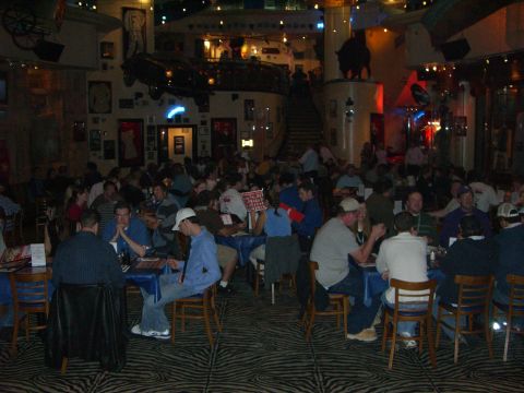 1996 Ford Probe - A lively restaurant scene filled with patrons enjoying their meals amidst eclectic decor.