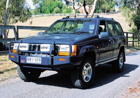 1985 Ford Bronco - bumper for Kris's ZJ