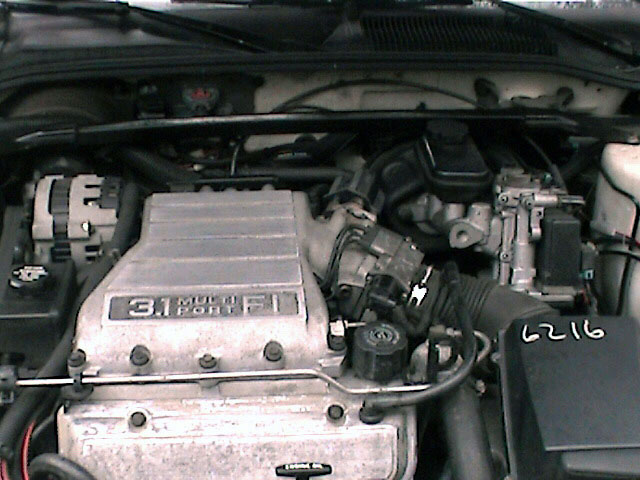 3.1 Multi Port FI V6 engine bay with alternator and coil pack