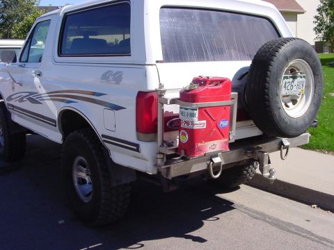1987 Ford Bronco - Stainless Rear Bumper