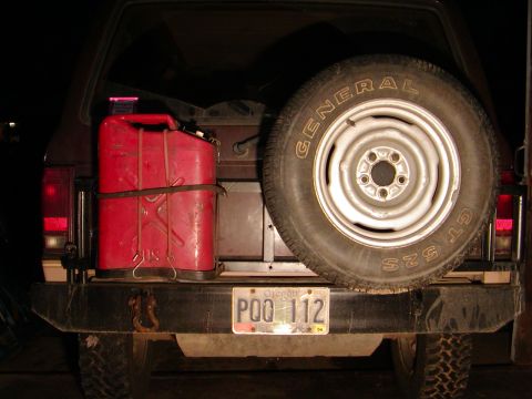 1987 Ford Bronco II - My new bumper and swing gate virsion 1