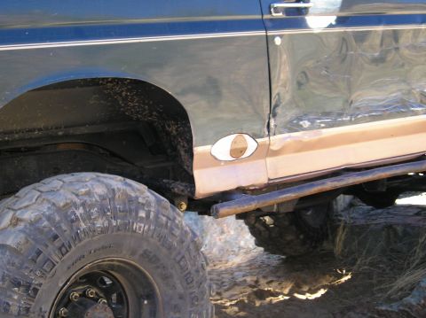1993 Ford Bronco - scotts brown eye