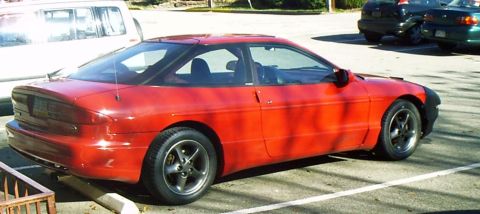 1993 Ford Probe - Lit up by the Fall sun.