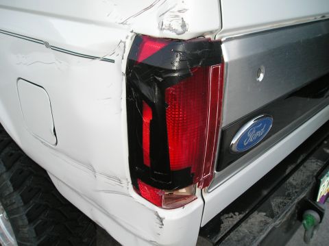 1993 Ford Bronco - temp repair so its legal