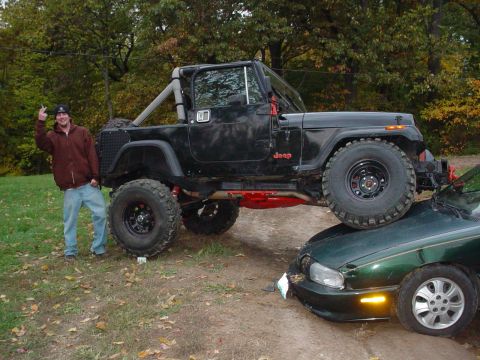 1988 Ford Bronco - A little fun with a junk car.
