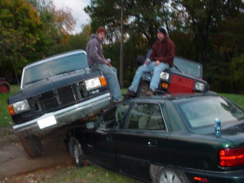 1988 Ford Bronco - Beer makes everything better.
