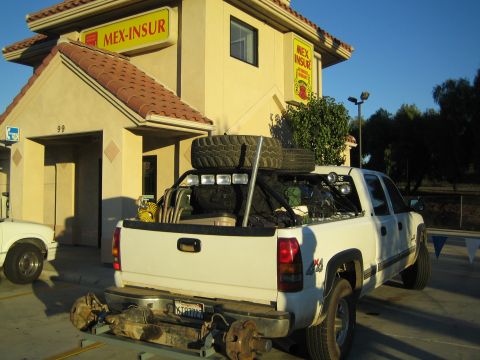 1990 Ford Bronco - Getting Insurance before crossing the Boarded..