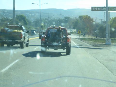 1990 Ford Bronco - There were Some Great Race/Prerunner trucks all over the place down there!