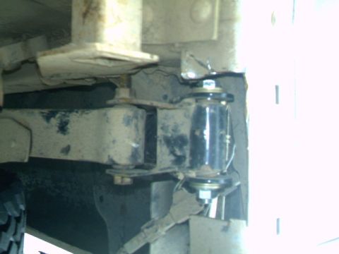 1987 Ford Bronco II - this is a picture of the cutout of the bumper