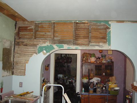 2006 Ford E350 - Before remodeling the kitchen.